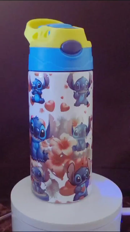 Personalized Sippy Cup: Stainless Steel Kids Water Bottle