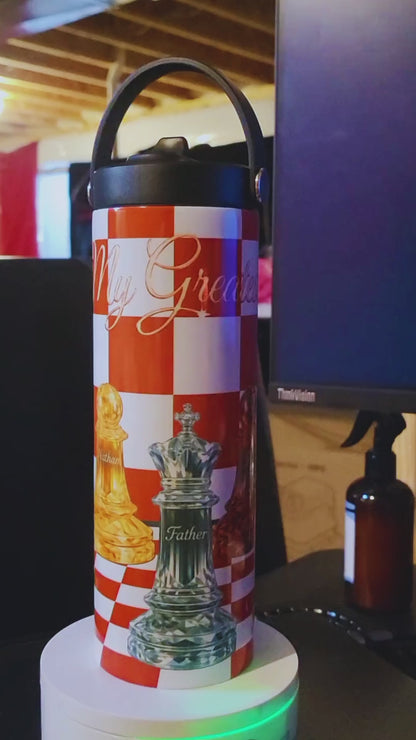 ♟️ My Greatest Pieces – Custom Family Tumbler