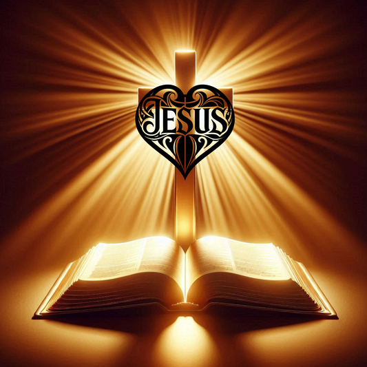 Religious Bible Glow Design | Faith Graphic Tee