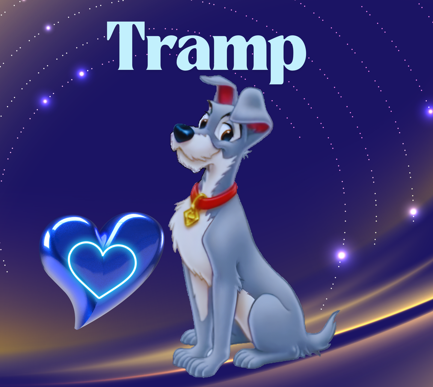 Cute Love-Themed Cartoon Dog Tumbler – Perfect Gift for Her